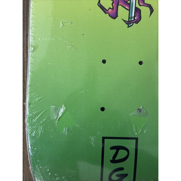 Dgk Get Money Fuji Skateboard 8.5 Deck Green, Yellow, Orange Colorway - Picture 6 of 8